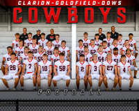 Clarion-Goldfield-Dows Football 2026
