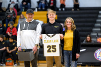 Clear Lake Boys Basketball Senior Night 2-18-2025